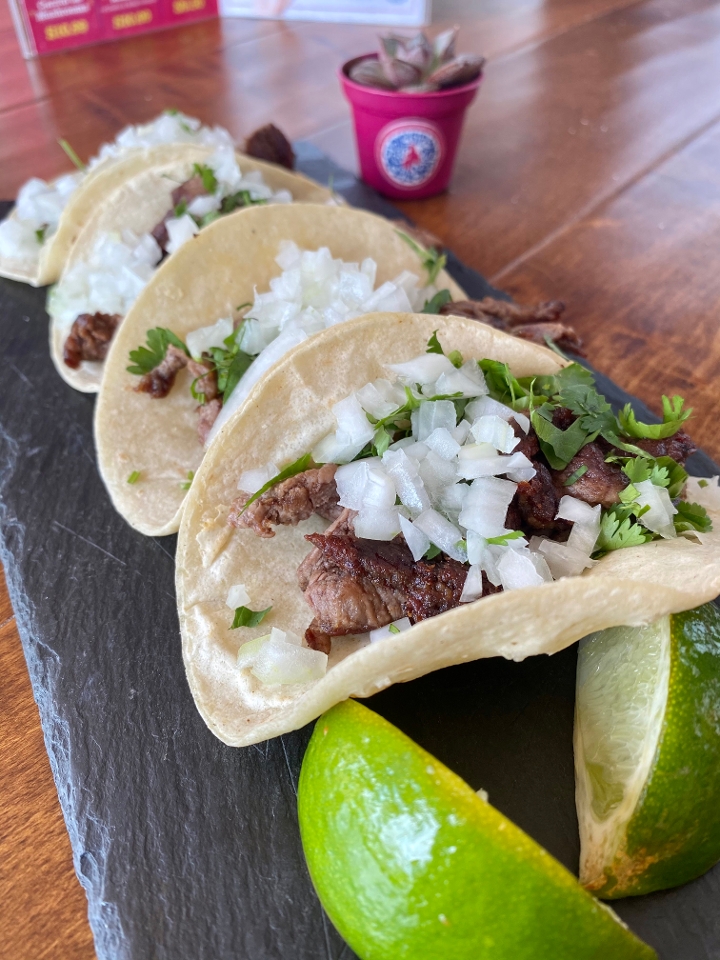 Tacos Carne Asada (Steak)