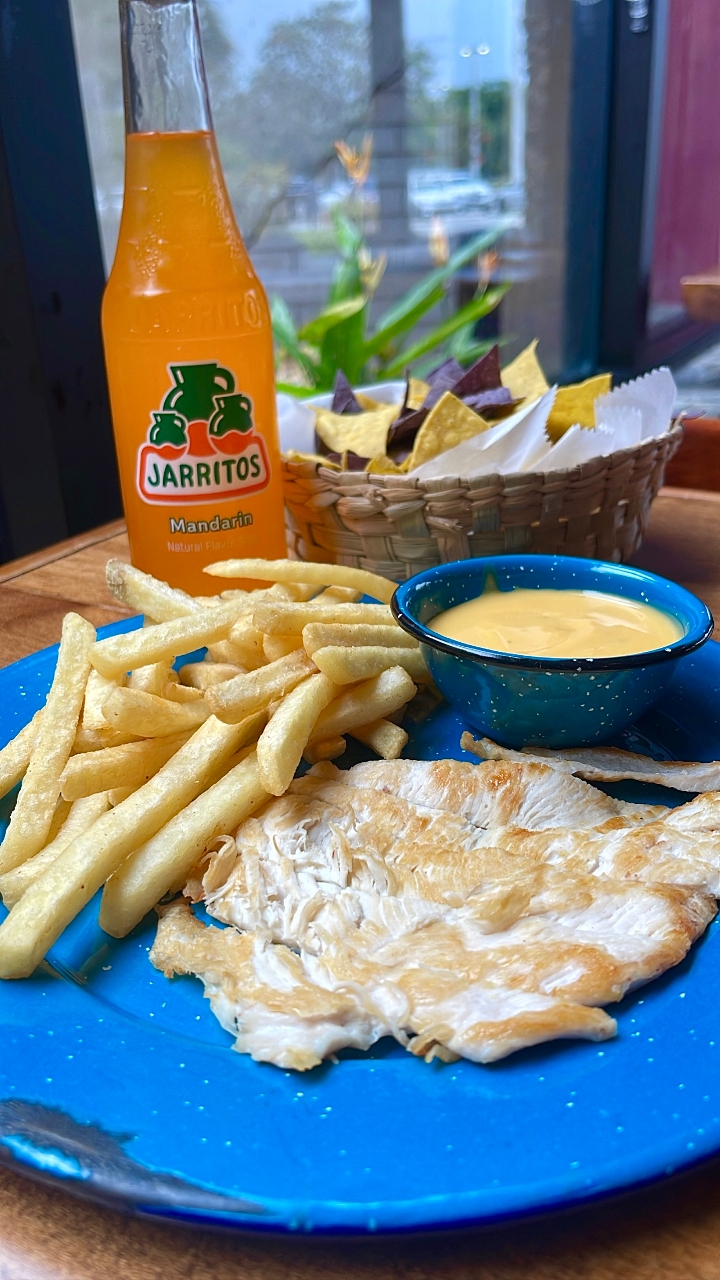 Grilled Chicken Fillet Strips for Kids