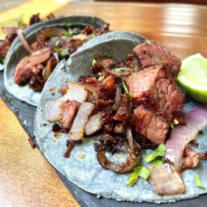 Smoked Churrasco Tacos